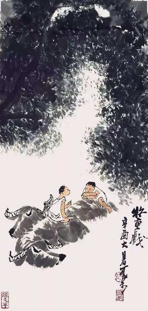 李可染笔下的绝美光影山水画 名人名家 第47张