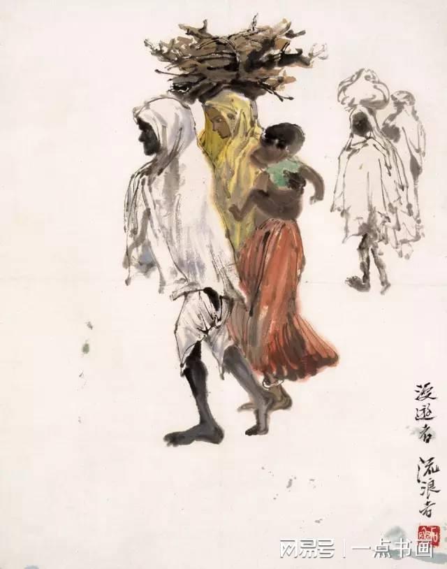 石鲁作品：墨色酣畅，痛快沉着 名人名家 第9张