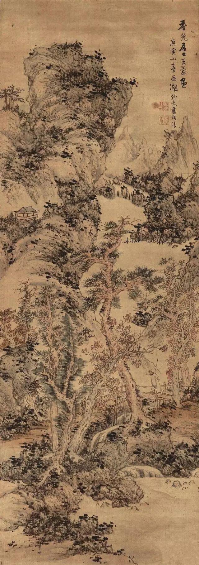 明代画家蓝瑛的精品山水集萃 名人名家 第69张