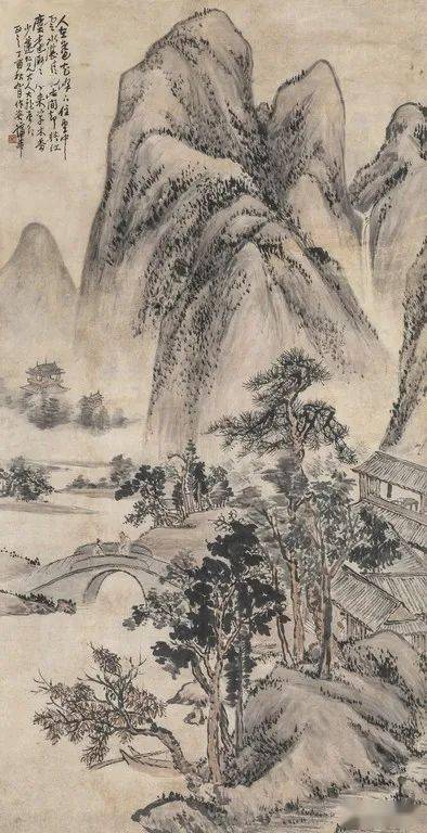 蒲华 笔下的山水：纵放恣肆，水墨淋漓 名人名家 第13张