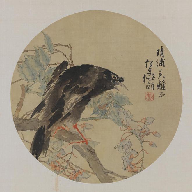 任伯年高清花鸟画欣赏 名人名家 第1张