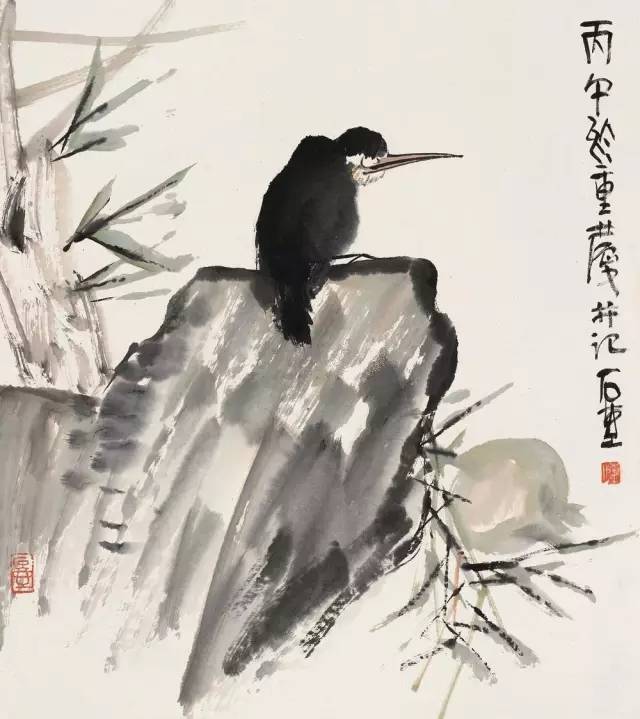 石壶：中国画分开看，都不是画，而是书法 名人名家 第12张