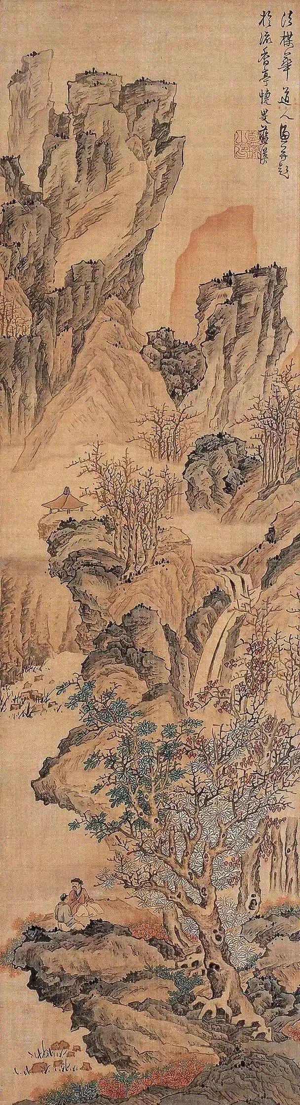 明代画家蓝瑛的精品山水集萃 名人名家 第39张