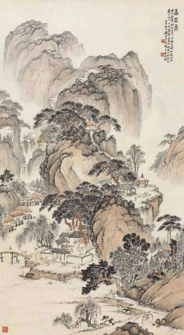 钱松喦山水： 笔墨苍郁写河山 名人名家 第18张