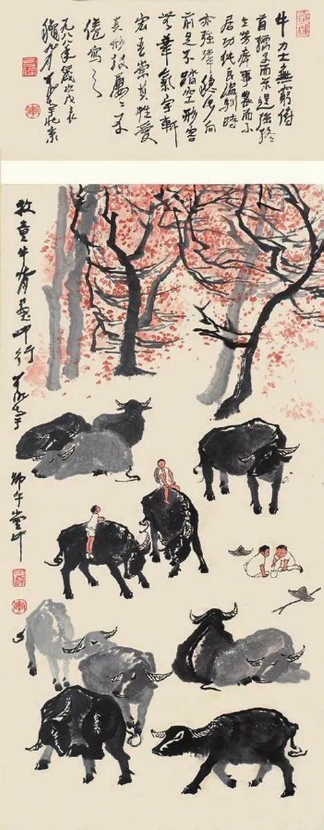 看李可染笔下秋趣图 名人名家 第17张