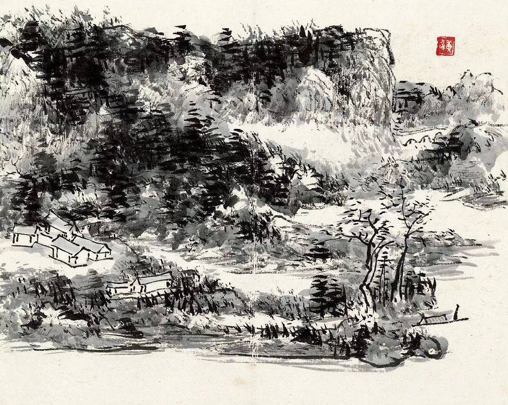 黄宾虹：蜀游峨眉山水册 名人名家 第8张