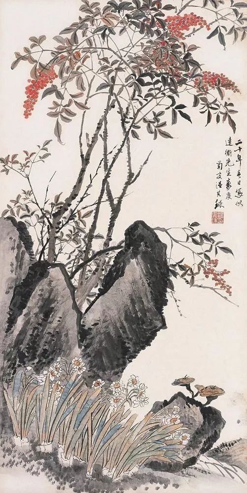 温其球：坚守传统，默默耕耘，称誉民国广州画坛 名人名家 第6张