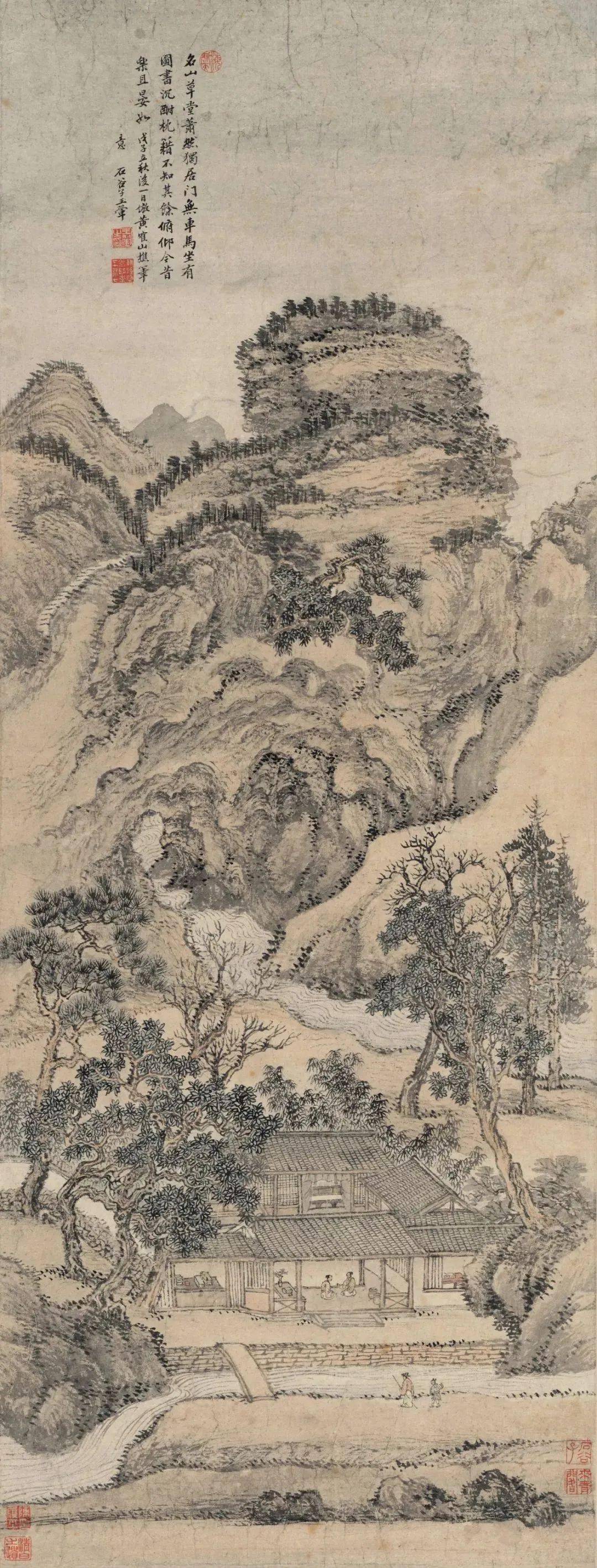 清代画家王翚高清山水画作品欣赏 名人名家 第19张