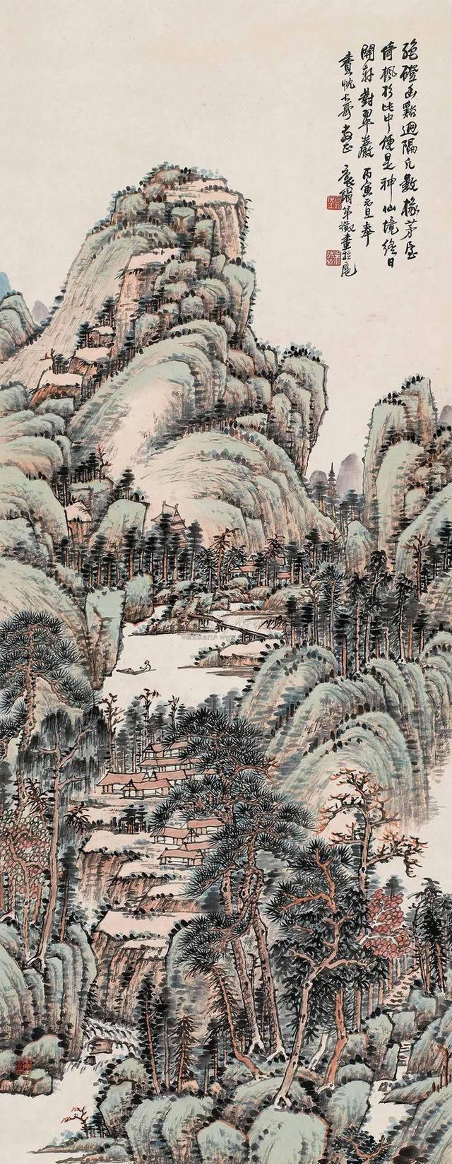 吴徵（待秋）中国画作品选 名人名家 第36张