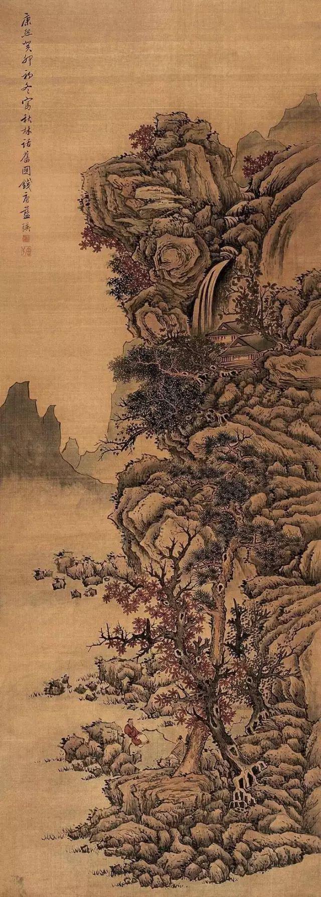 明代画家蓝瑛的精品山水集萃 名人名家 第49张