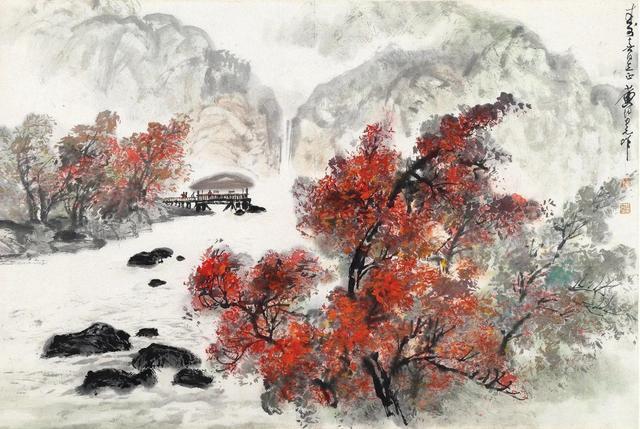 山水画家黄纯尧，为时代作证，替江山代言 名人名家 第3张