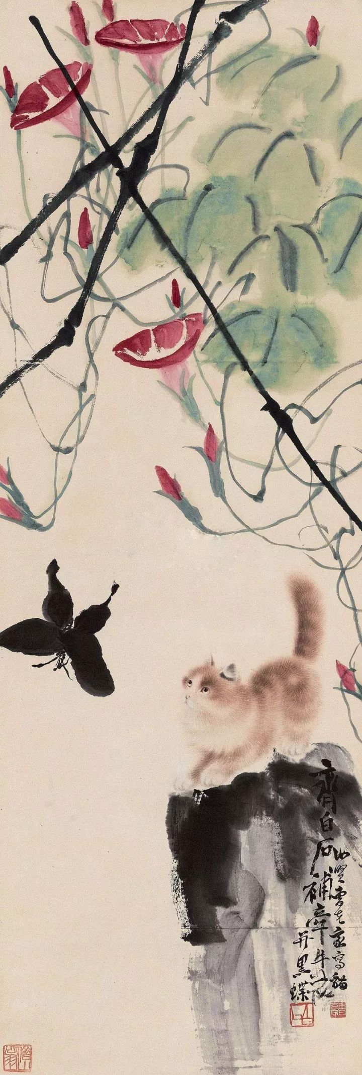 画猫一绝｜他笔下的猫们活泼精灵、人见人爱 名人名家 第17张