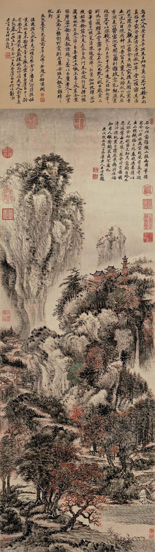 王翚 ——以元人笔墨,运宋人丘壑,泽以唐人气韵 名人名家 第32张-墨韵书香 王翚 ——以元人笔墨,运宋人丘壑,泽以唐人气韵 名人名家 第32张