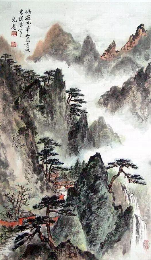 周元亮笔下的山水画，满满的生活气息 名人名家 第34张