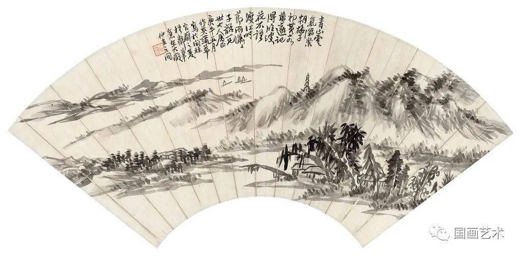 蒲华 笔下的山水：纵放恣肆，水墨淋漓 名人名家 第32张