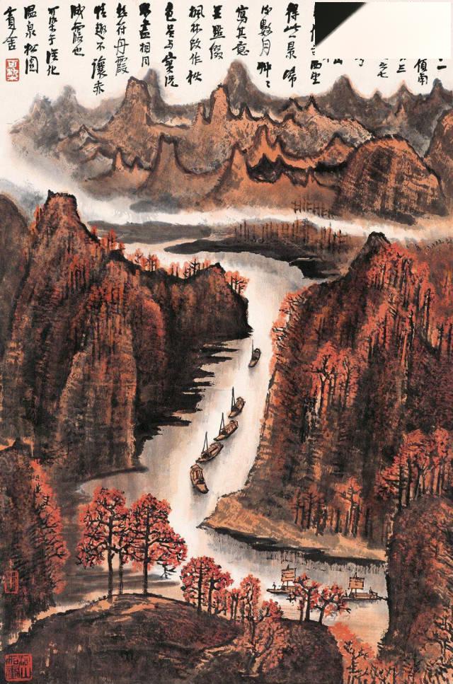李可染笔下的绝美光影山水画 名人名家 第34张