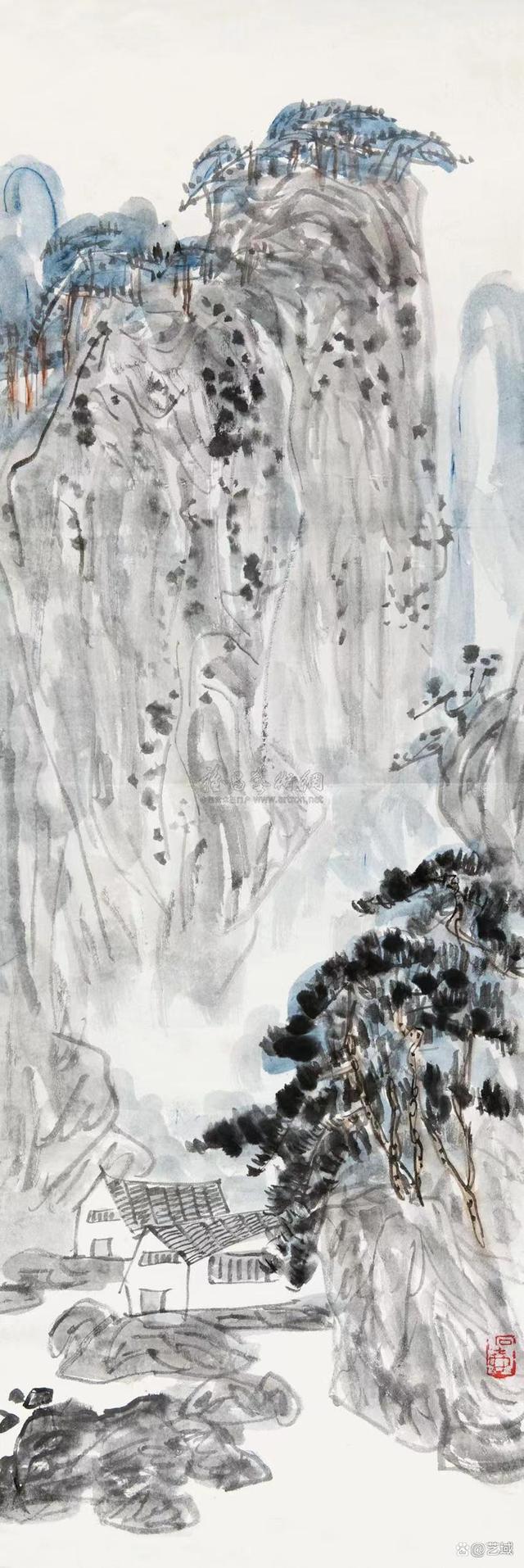 陈子庄山水画赏析 名人名家 第5张