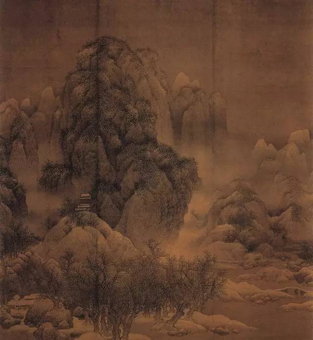 范宽——与山对坐 名人名家 第1张