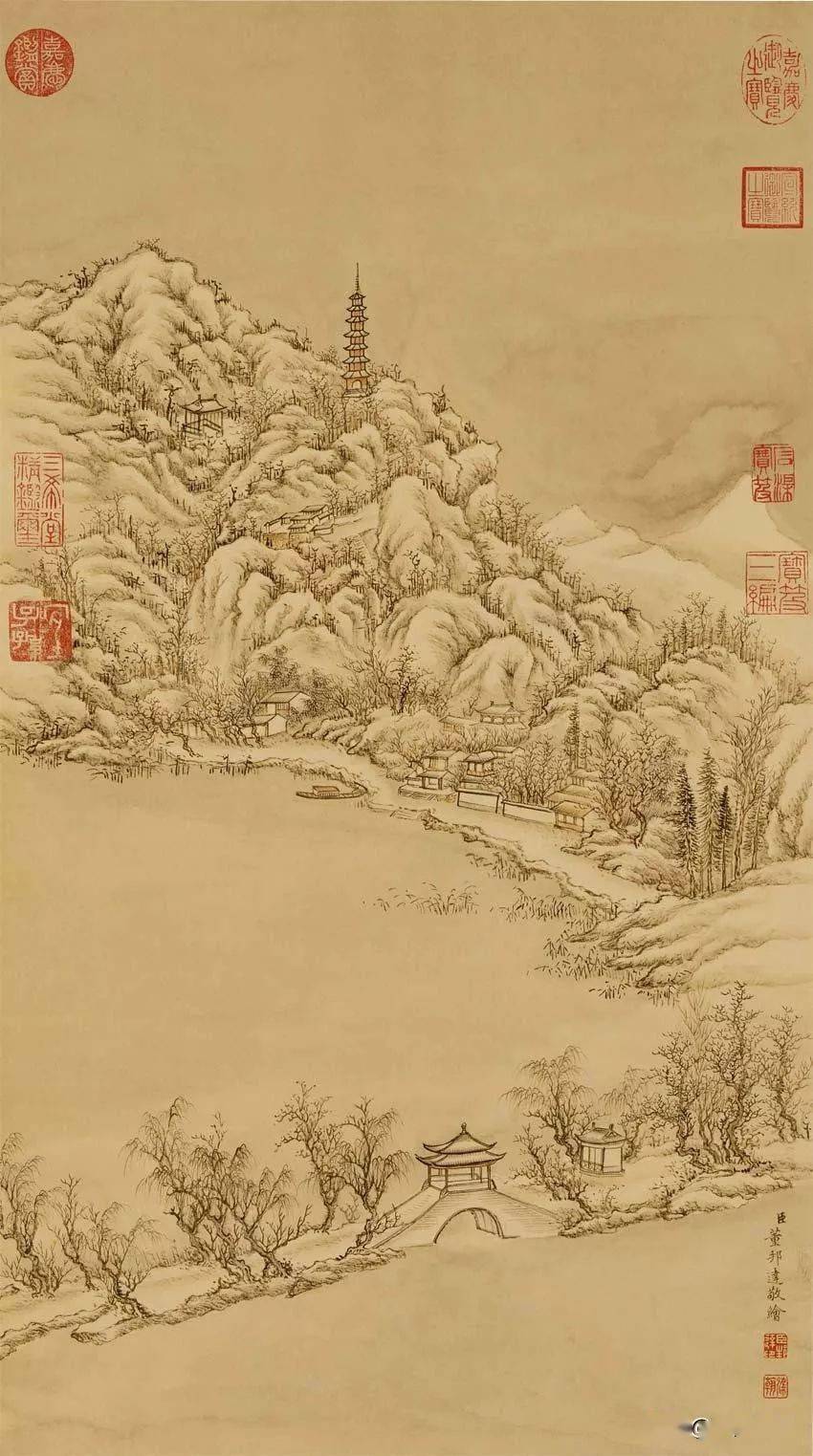 董邦达：作为官员，一生仕途通达；作为画家，一生作品宏富 名人名家 第9张