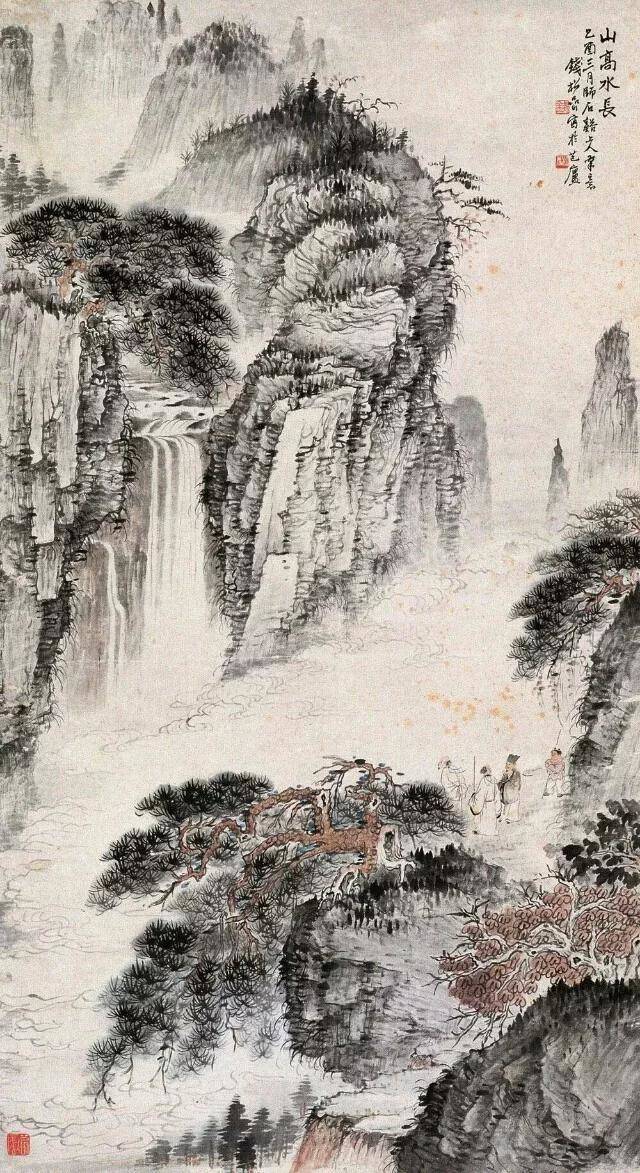 钱松喦山水： 笔墨苍郁写河山 名人名家 第14张