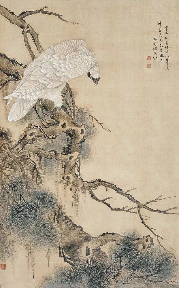 温其球：坚守传统，默默耕耘，称誉民国广州画坛 名人名家 第21张