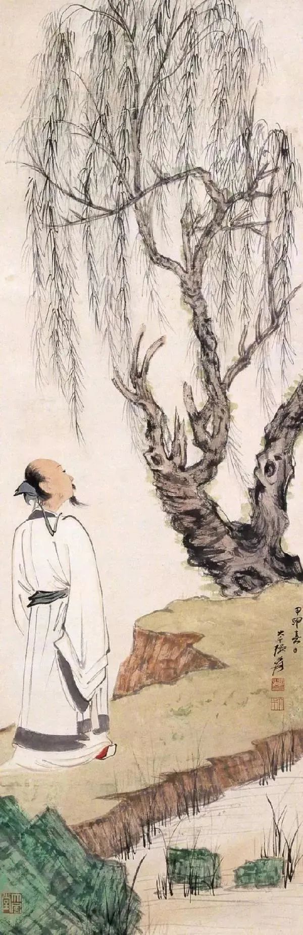 张大千：凡画，人物最上，山水次之 名人名家 第8张