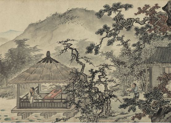 唐寅的绘画世界：劫波渡尽，桃源世界听天籁 名人名家 第11张