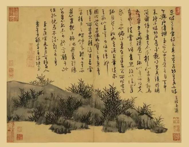 吴镇：“五墨齐备”的元代用墨宗师 名人名家 第11张