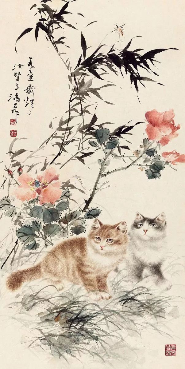 画猫一绝｜他笔下的猫们活泼精灵、人见人爱 名人名家 第57张