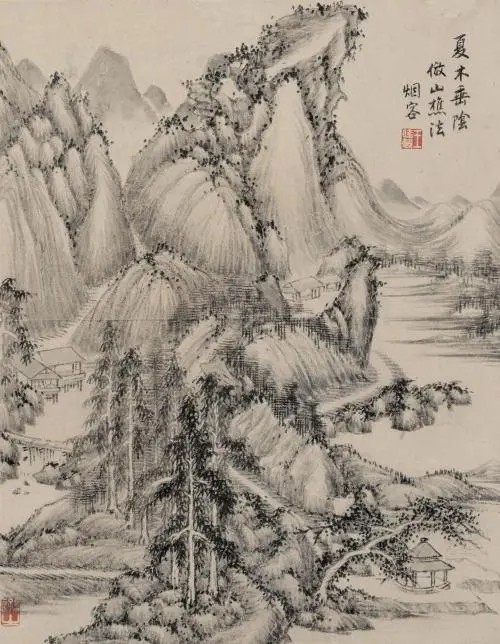 娄东画派开创者——王时敏 名人名家 第6张