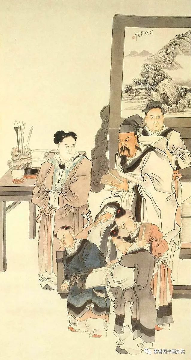 任薰——画画题材包罗万象、意境则以神韵取胜 名人名家 第55张