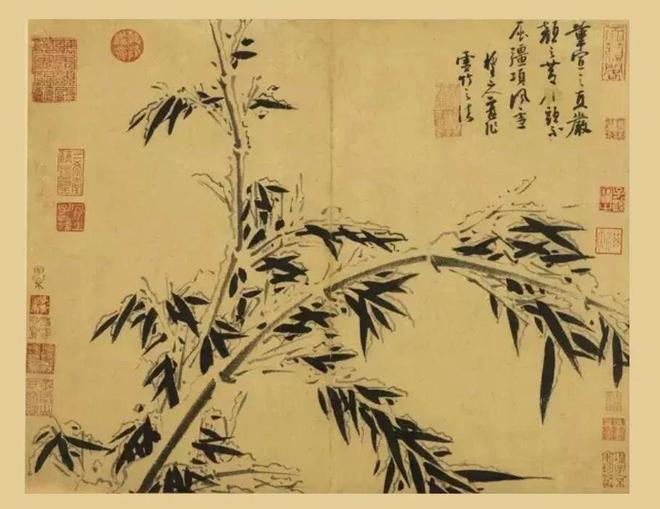 吴镇：“五墨齐备”的元代用墨宗师 名人名家 第20张