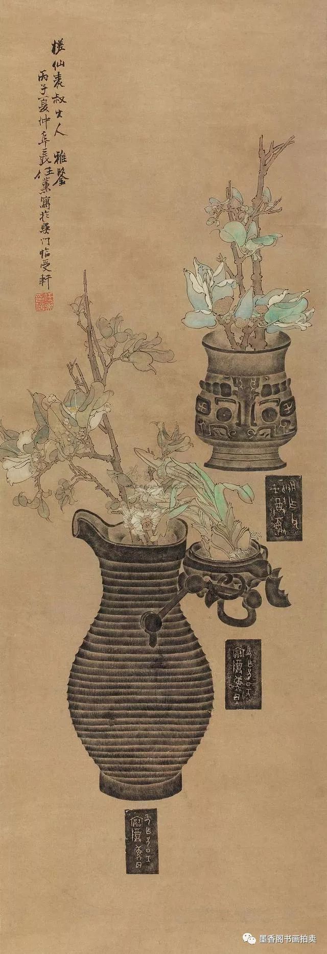 任薰——画画题材包罗万象、意境则以神韵取胜 名人名家 第35张
