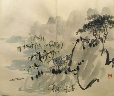 陈子庄的蜀山小景，令人醉心 名人名家 第13张