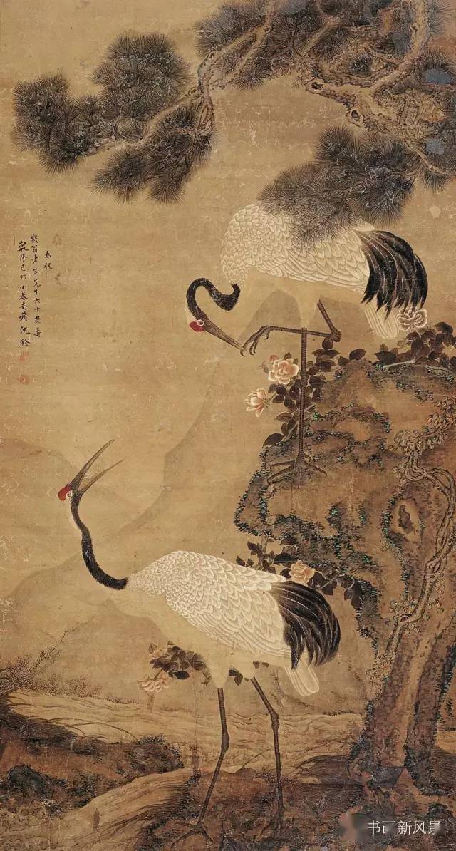 沈铨画鹤，震撼东瀛！ 名人名家 第6张