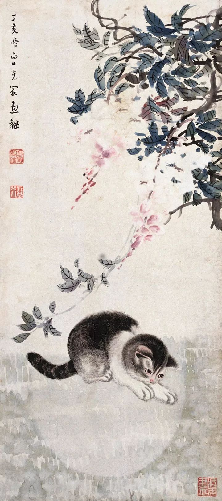 画猫一绝｜他笔下的猫们活泼精灵、人见人爱 名人名家 第33张