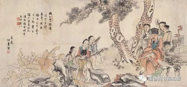 任薰——画画题材包罗万象、意境则以神韵取胜 名人名家 第26张