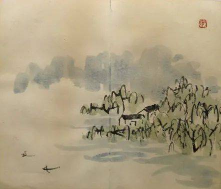 陈子庄的蜀山小景，令人醉心 名人名家 第12张