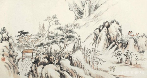 宋美龄的国画造诣及其山水画作欣赏 名人名家 第18张