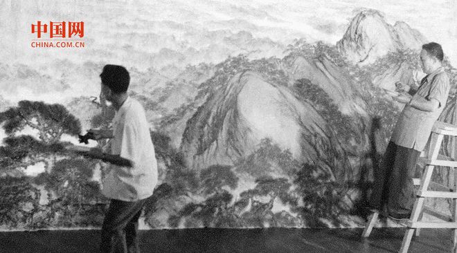 傅抱石——独创水景、雨景和抱石皴画法，山水画革新的又一巅峰 名人名家 第39张