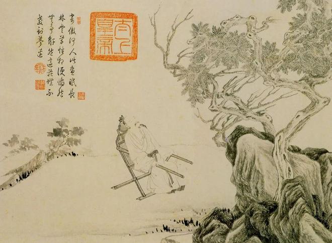 唐寅的绘画世界：劫波渡尽，桃源世界听天籁 名人名家 第2张