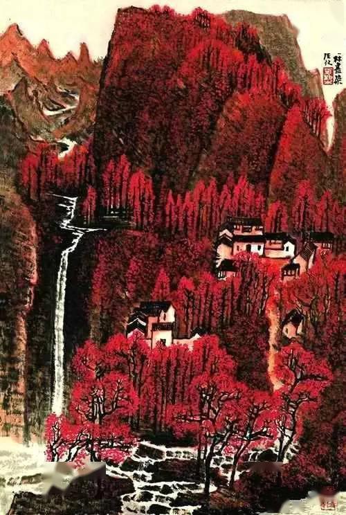 李可染笔下的绝美光影山水画 名人名家 第25张