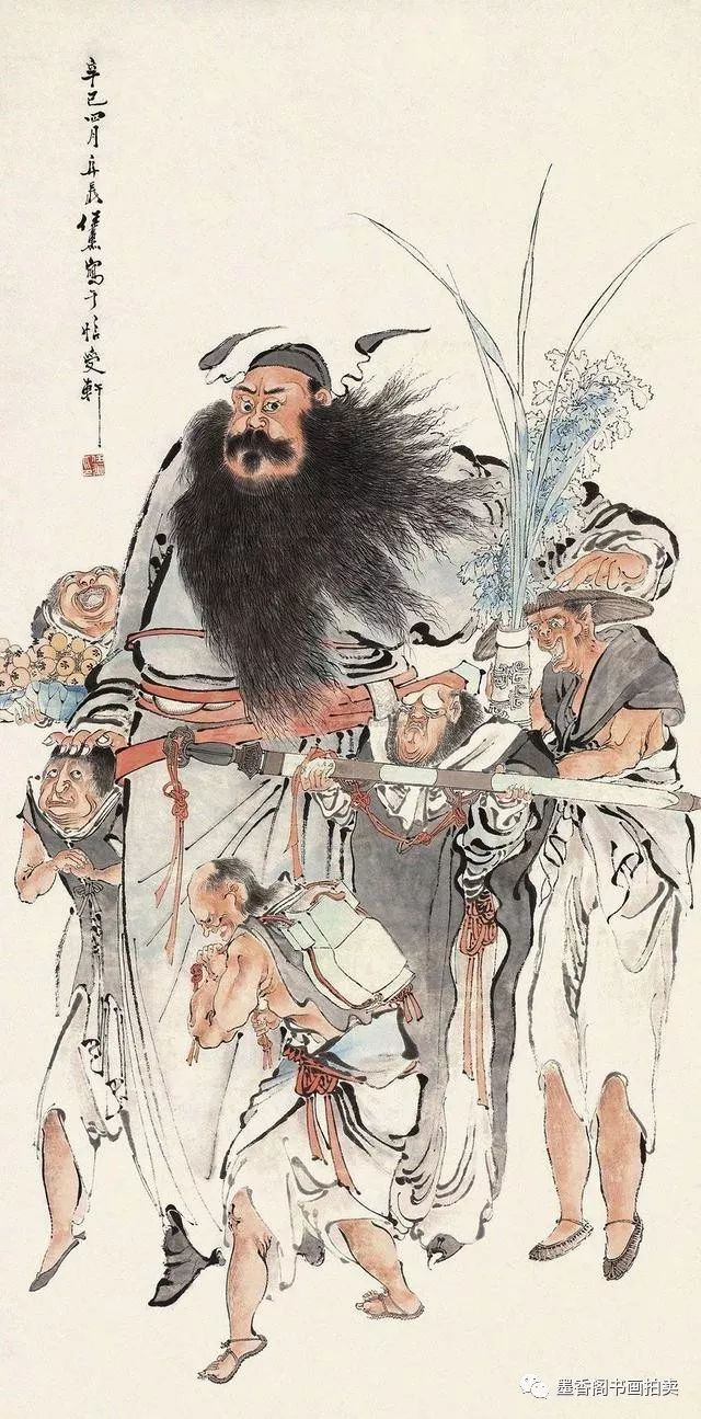 任薰——画画题材包罗万象、意境则以神韵取胜 名人名家 第15张