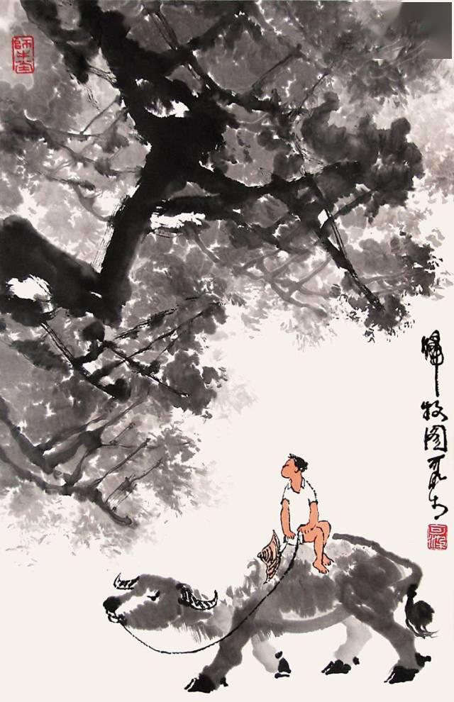 李可染笔下的绝美光影山水画 名人名家 第46张