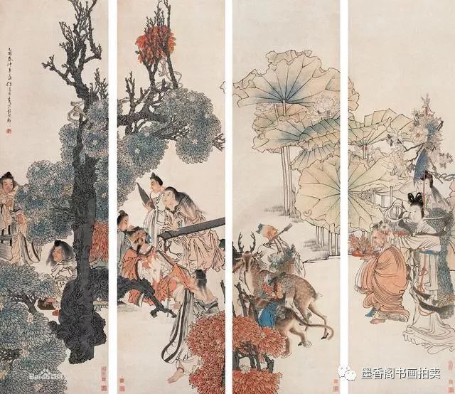 任薰——画画题材包罗万象、意境则以神韵取胜 名人名家 第32张