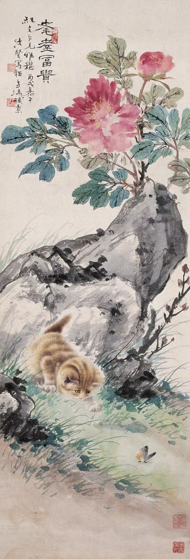 画猫一绝｜他笔下的猫们活泼精灵、人见人爱 名人名家 第75张