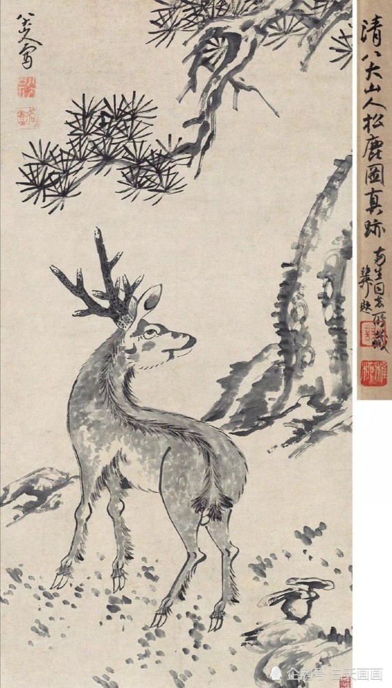 影响后世众多名家的“白眼”画家，八大山人 名人名家 第14张