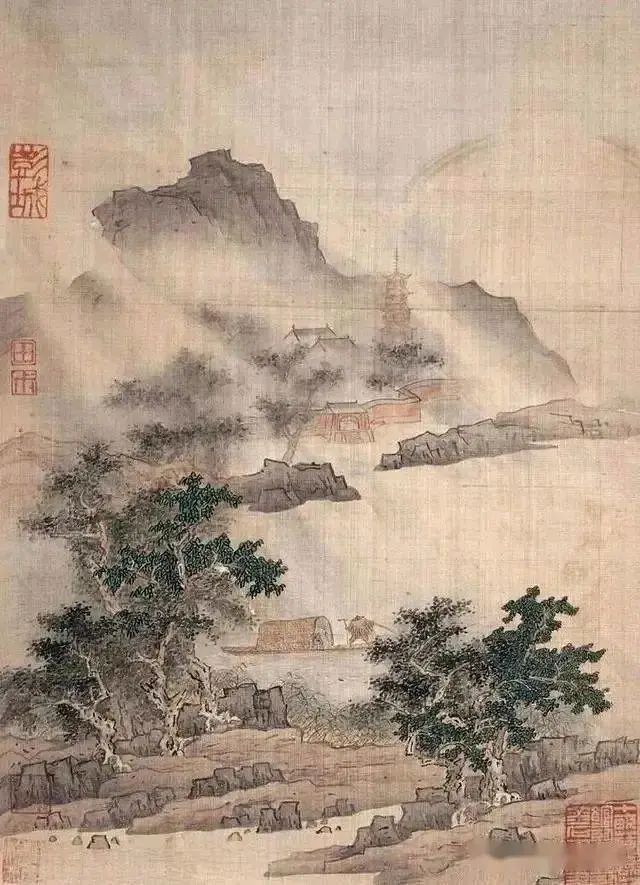 蓝瑛：崛起于江南,独开门派的绘画大师 名人名家 第2张