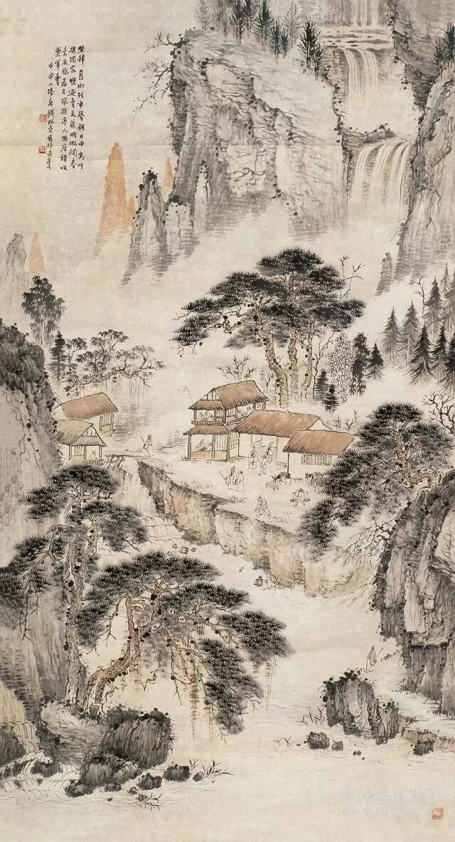 钱松喦山水： 笔墨苍郁写河山 名人名家 第15张