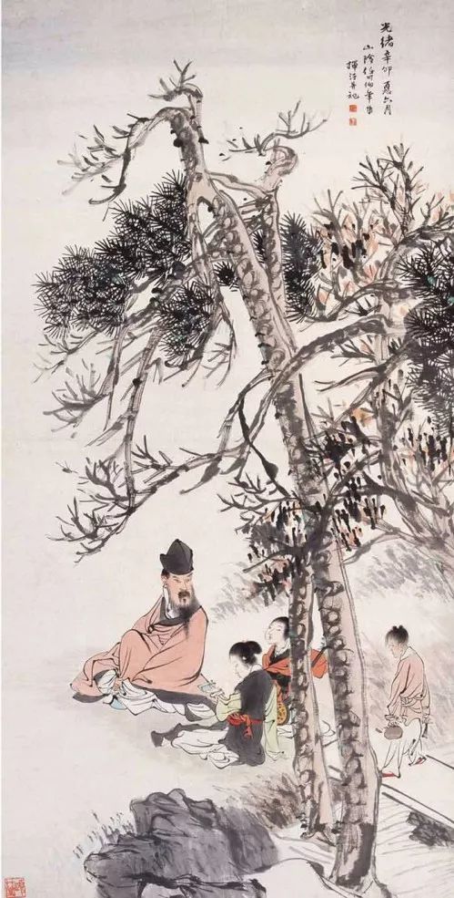 任伯年各个时期经典作品鉴赏！ 名人名家 第84张
